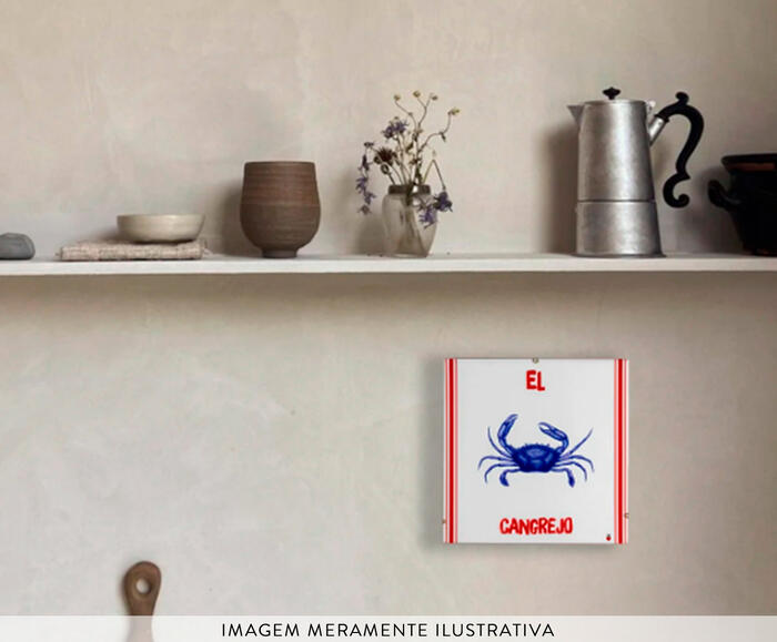 Quadro Azuleicha Avulso - Caranguejo - image 1