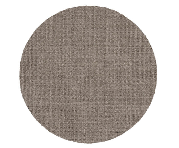Tapete Redondo em Sisal com Dobra Virada Boucle - Cy - image 1