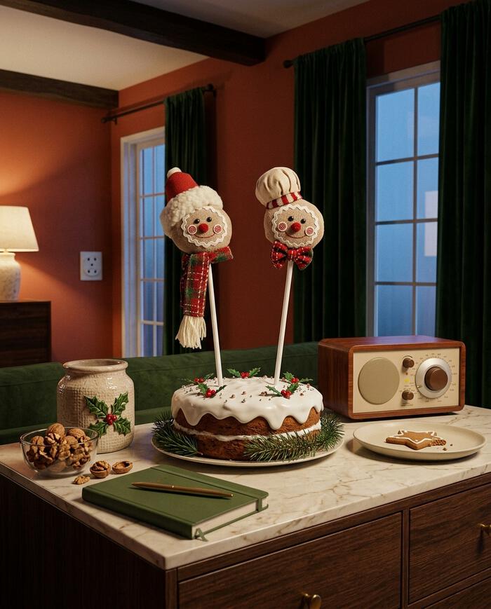 Jogo Sortidos de Pick Natalino Gingerbread image number 3
