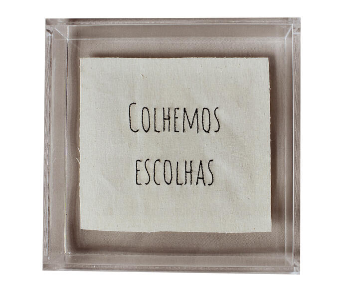 Quadro em Acr&iacute;lico "Colhemos Escolhas" - image 0