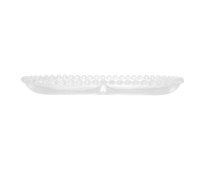 Petisqueira Oval com Divis&oacute;ria Pearl em Cristal image number 3