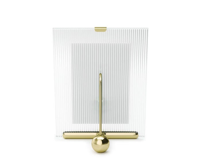 Porta-Retrato Flute Picture Frame Dourado - Foto 10X15cm image number 4