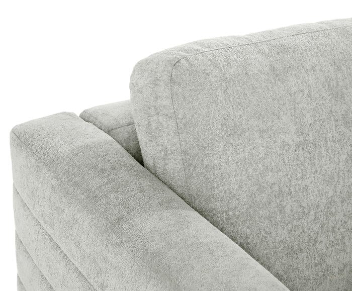Poltrona Gom em Boucle aveludado image number 4