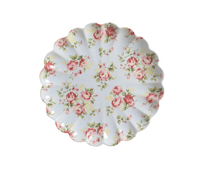 Suplat Relevado Azul com Rosas Vo Dulce - image 0