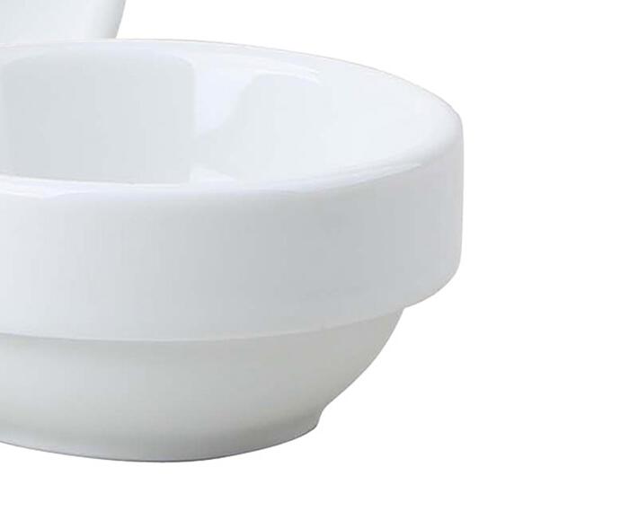 Jogo de bowls Blanc em porcelana branco - image 1