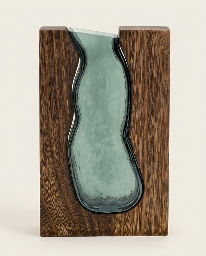 Vaso Decorativo Marrom - image 1