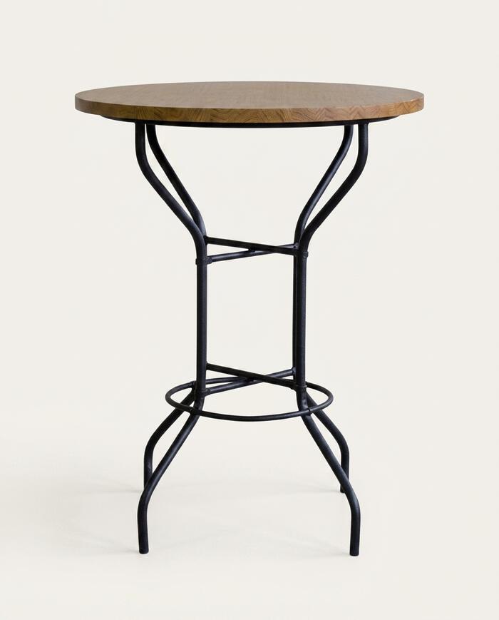Mesa Bistr&ocirc; Boemia Castanho - image 0