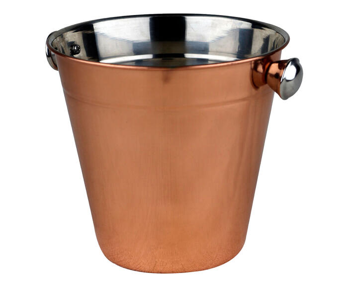 Balde para Gelo em Inox Corin Acobreada - image 1