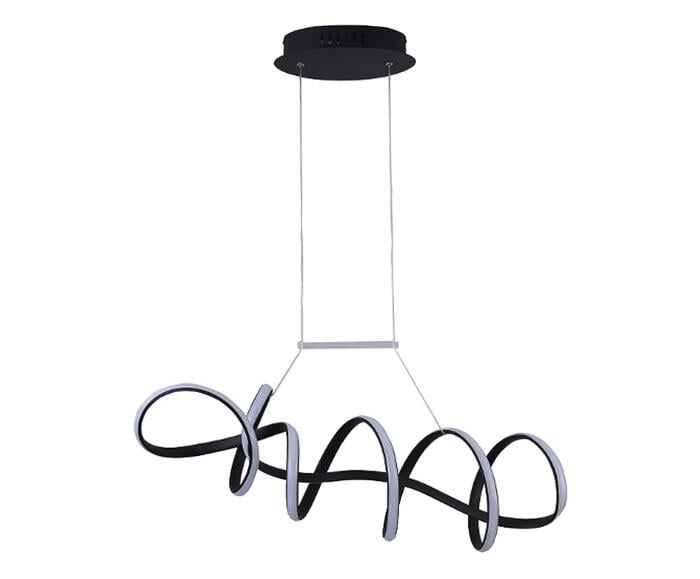 Pendente Zig Preto e Branco - image 0