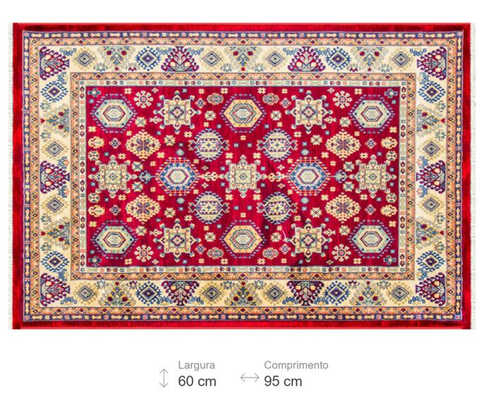 Tapete Kasakh Claret Red image number 2