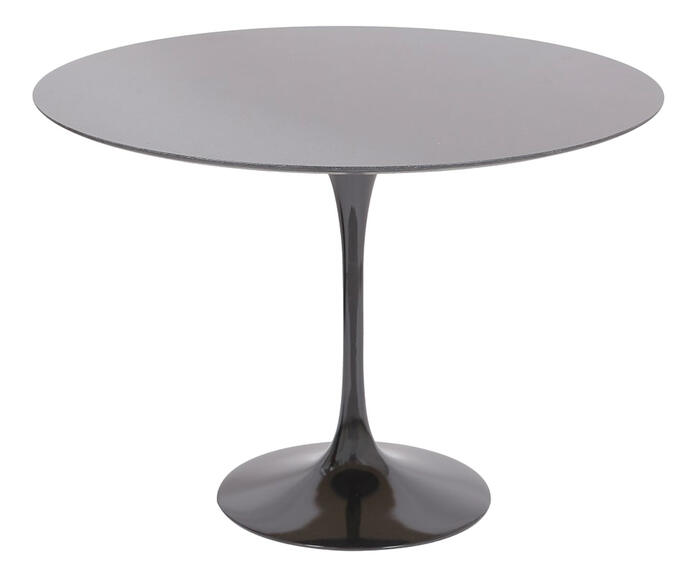 Mesa Saarinen Redonda S&atilde;o Gabriel Base Preta image number 1