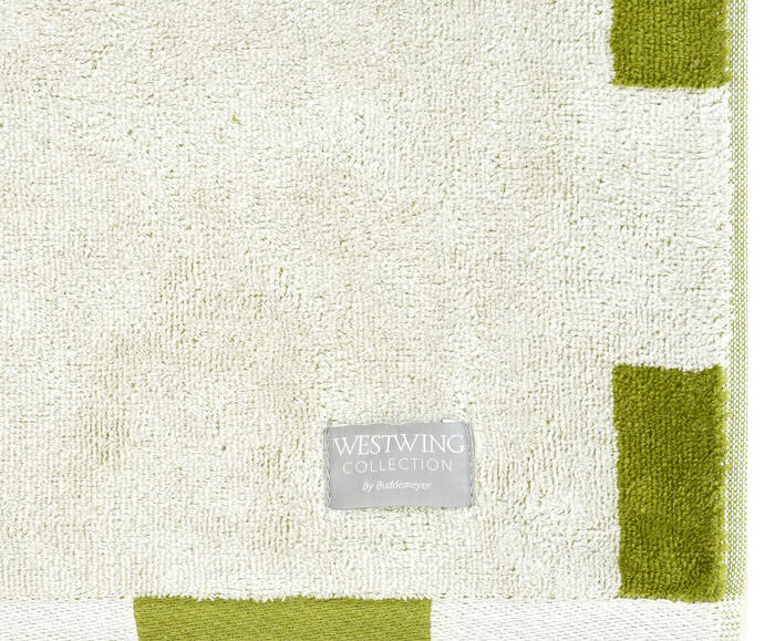 Toalha de Praia Borogod&oacute; Verde e Off-White image number 7