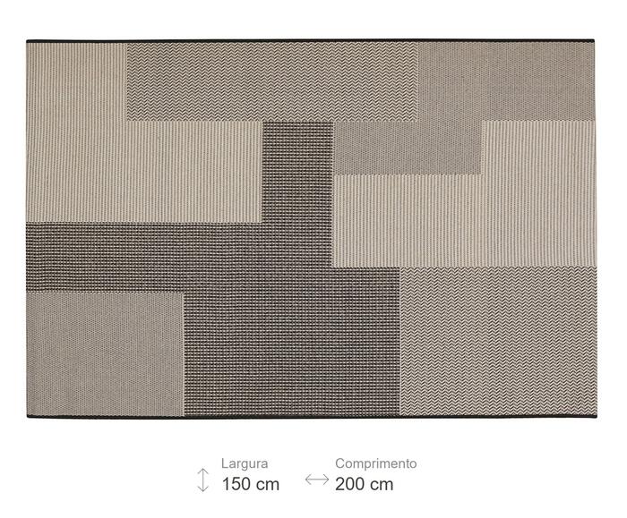 Tapete Art Boucle Quad Bege image number 2