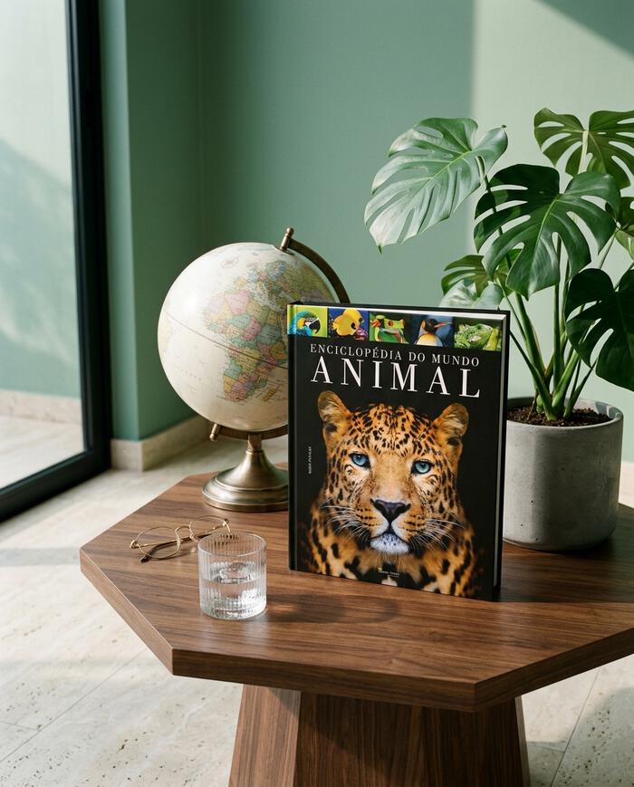 Livro "Enciclop&eacute;dia Do Mundo Animal" - image 1
