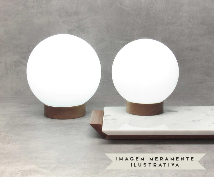 Lumin&aacute;ria de Mesa Alba Bivolt - 27 cm image number 2