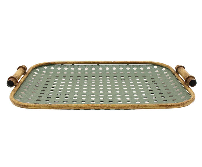 Bandeja Nespoli Marrom e Verde - image 0