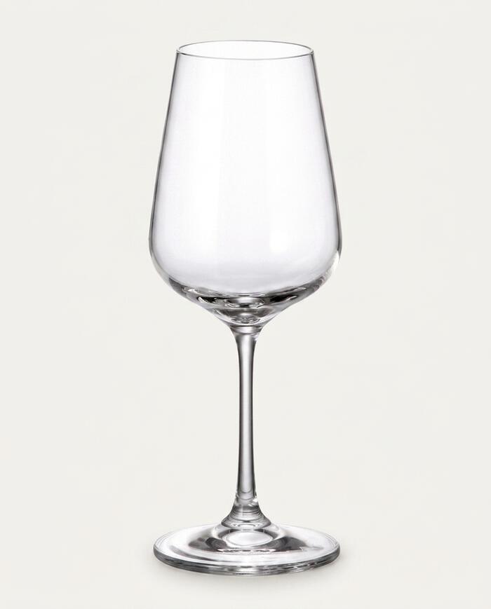 Jogo de Ta&ccedil;as para Vinho Branco em Cristal Eva image number 2