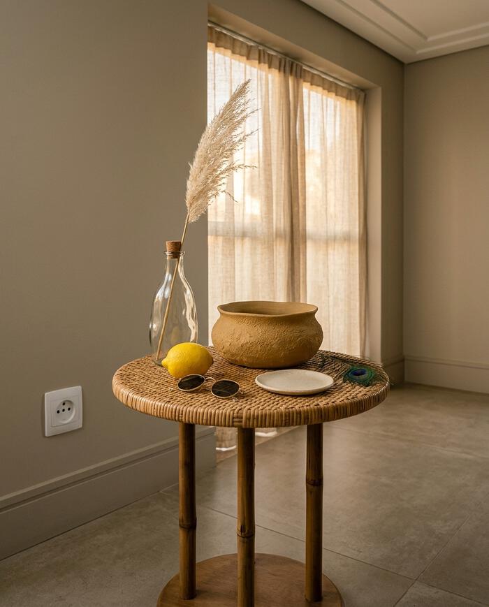 Cachepot Decorativo Naturae Ocre image number 3