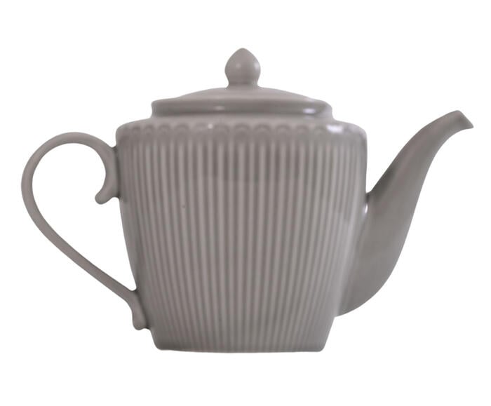 Bule em Porcelana Noemi Cinza - image 0