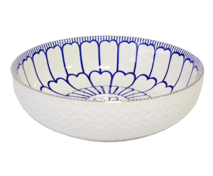 Bowl em Porcelana Paros Al Mare Azul - image 0