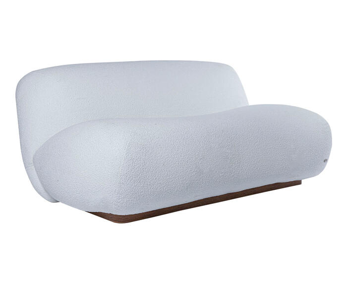 Sof&aacute; em Boucle Nube Branco - image 0