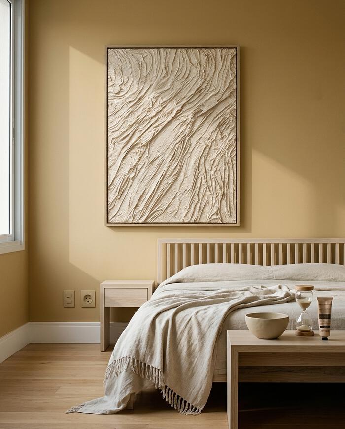 Quadro Decorativo Livelli Bege image number 2