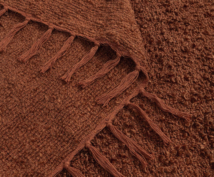 Manta Boucle Terracota - image 1