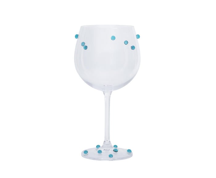 Ta&ccedil;a Gin com Gemas Turquesa - image 0
