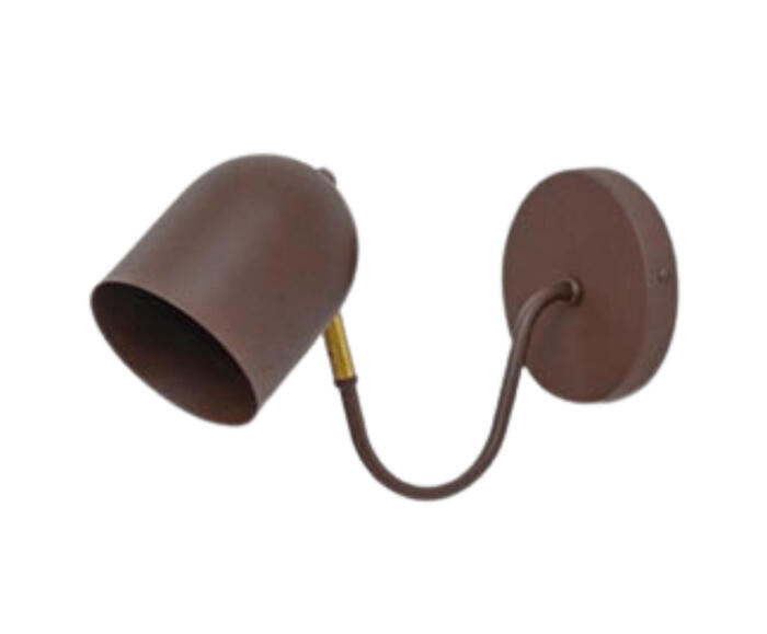 Arandela Lam Marrom Corten - image 0