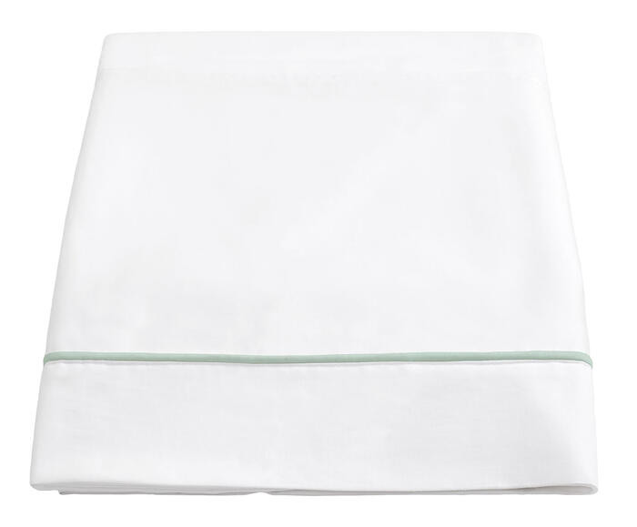 Len&ccedil;ol Superior Basics em Vivo Branco e Verde Menta 200 Fios - image 0