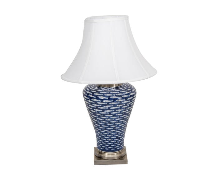 Abajur em Porcelana Costanzo Bivolt Azul - image 1