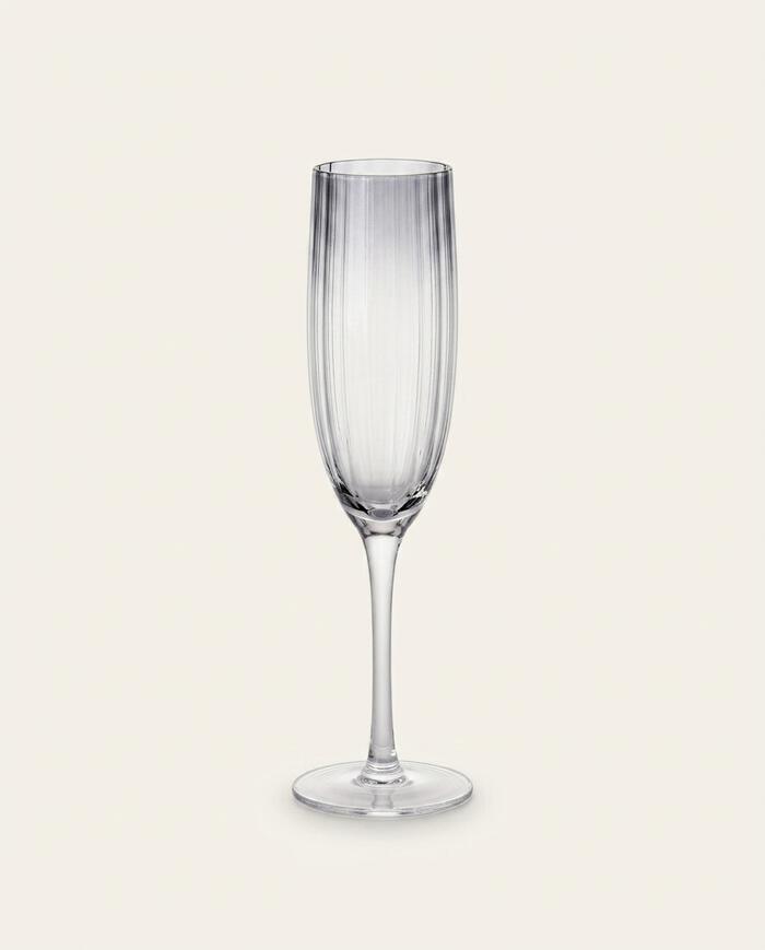 Ta&ccedil;a para Champanhe Infinity Cinza - image 0
