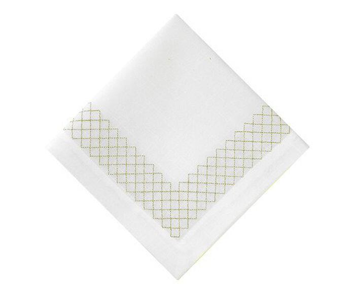 Guardanapo Grob Branco e Dourado - image 1