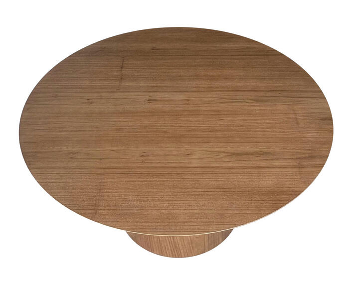 Mesa de Jantar Redonda Cone Castanho - image 1