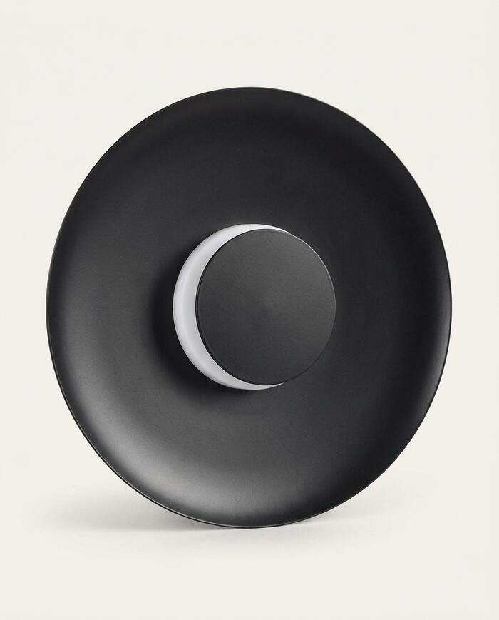 Arandela Led Dot Preto Bivolt image number 2