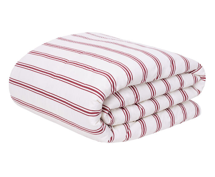 Duvet Listras Capri Vermelho 200 Fios - image 1