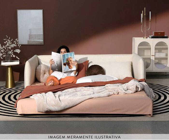 Sof&aacute; Cama em Linh&atilde;o Luma - image 1