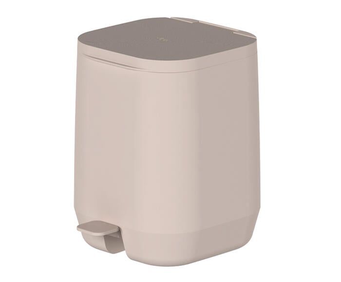 Lixeira de Pedal Aura Bege - image 0