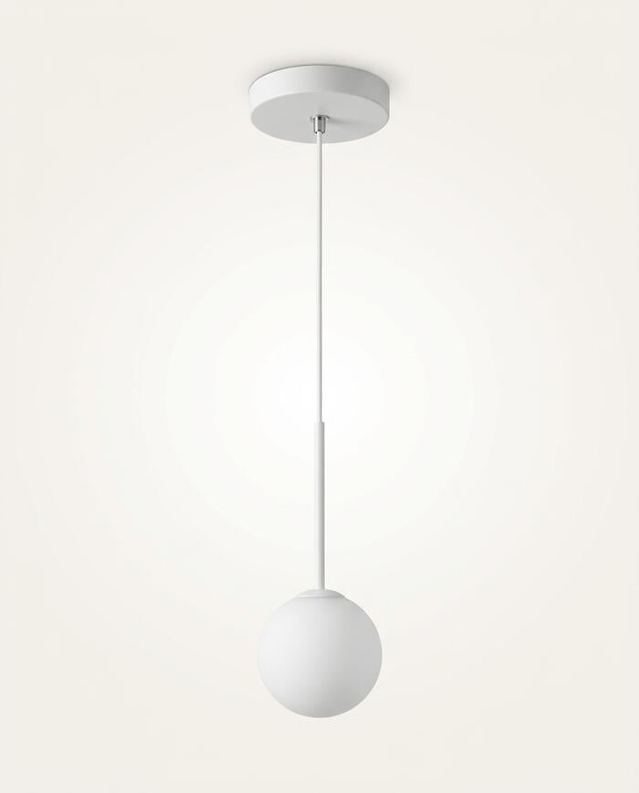 Pendente Blown Branco Bivolt - image 0