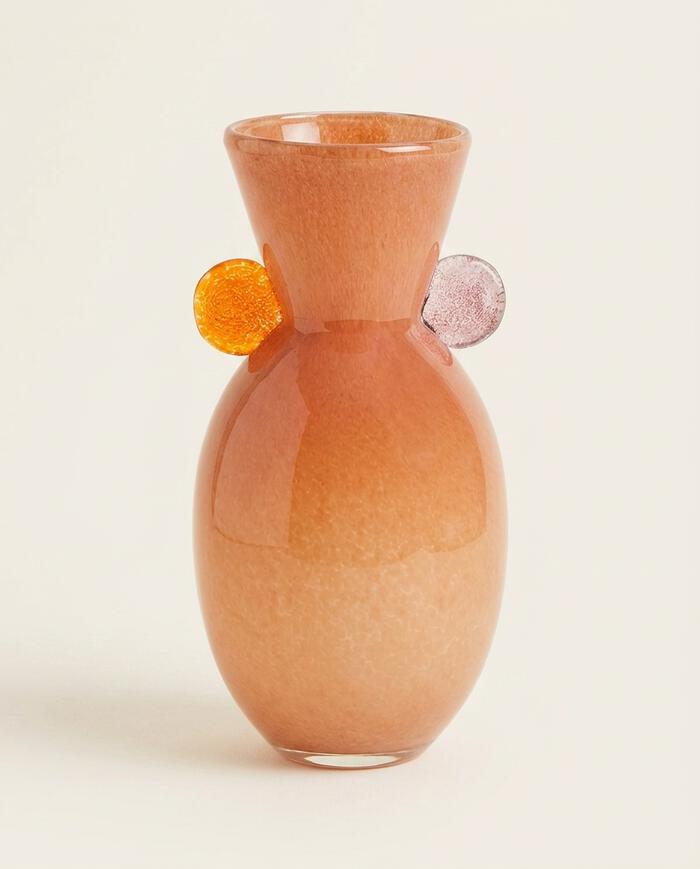 Vaso Crystal - Laranja image number 2