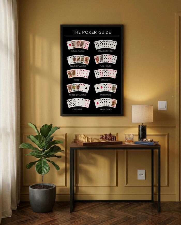 The Poker Guide com Moldura Preta image number 2