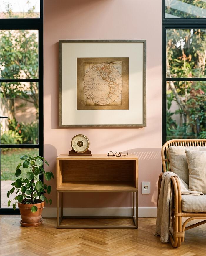 Quadro Mapa Mundi Ii - image 1