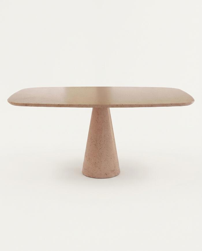 Mesa de Jantar com Tampo P&eacute;treo Terra - image 0
