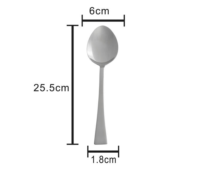 Colher para Servir em Inox Berna  - Prata image number 2