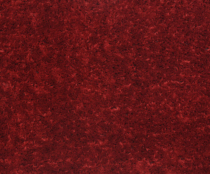 Passadeira Shaggy Beira de Cama Smooth Cereja - image 1