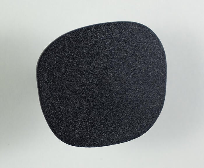 Jogo Cabideiro Guaratiba de A&ccedil;o Org&acirc;nico Preto - image 1