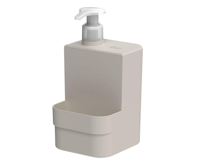 Dispenser para Detergente Trium Compact - Bege Fechado - image 0
