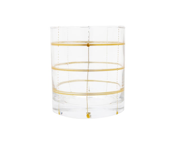 Copo Grid Dourado - image 0