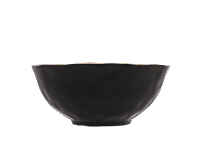 Bowl Dubai Preto e Dourado image number 2