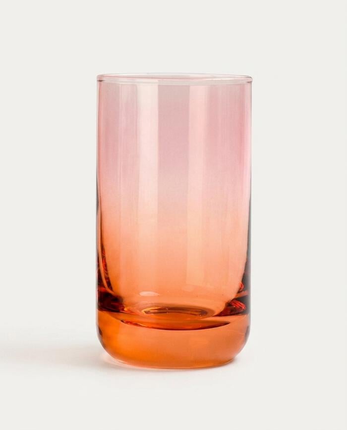 Jogo de Copos Baixo Canon Laranja e Rosa - image 1